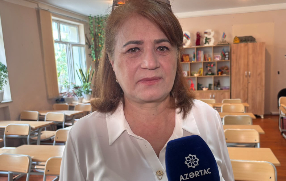 Müəllim: Şagirdə hazır bilik verməklə yanaşı, öyrənməyin yollarını da göstərmək vacibdir VİDEO