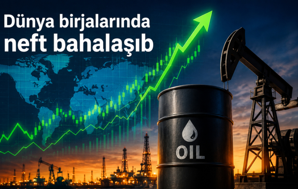 Birjalarda neft bahalaşıb VİDEO