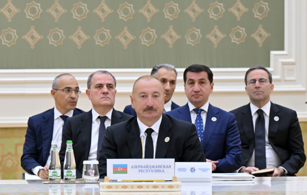 Türkmənbaşıda Azərbaycan və Mərkəzi Asiya Dövlət Başçılarının 8-ci Məşvərət görüşü keçirilib  YENİLƏNİB  VİDEO