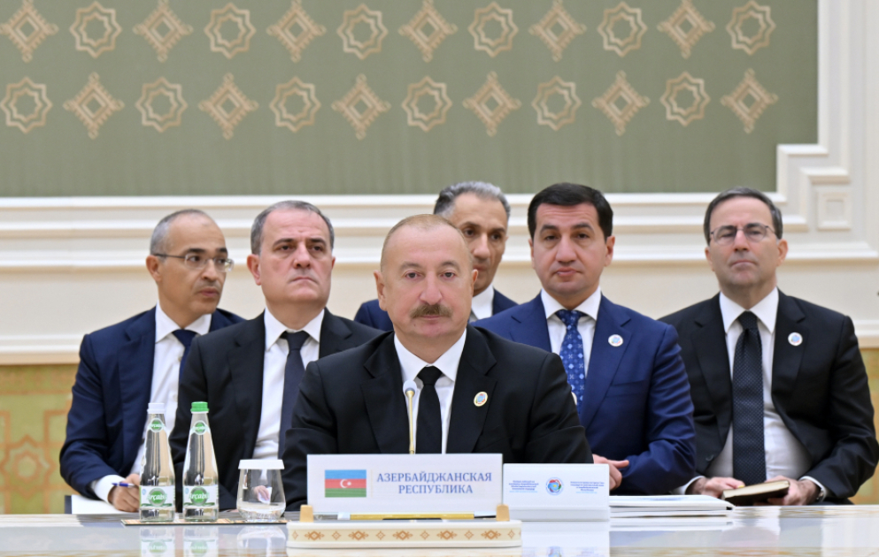 Prezident: Son illərdə Azərbaycanın Mərkəzi Asiya ölkələri ilə qarşılıqlı fəaliyyəti xeyli genişlənib VİDEO
