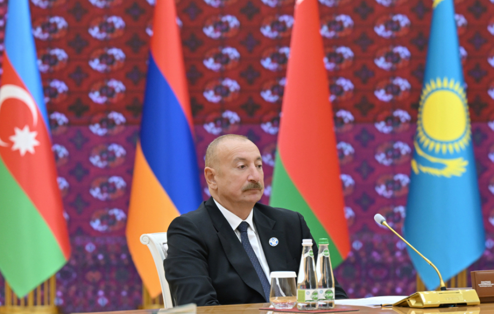 Prezident İlham Əliyev: MDB ötən illər ərzində siyasi dialoqun təmin edilməsi üçün ehtiyac duyulan platforma kimi özünü təsdiqləyib VİDEO