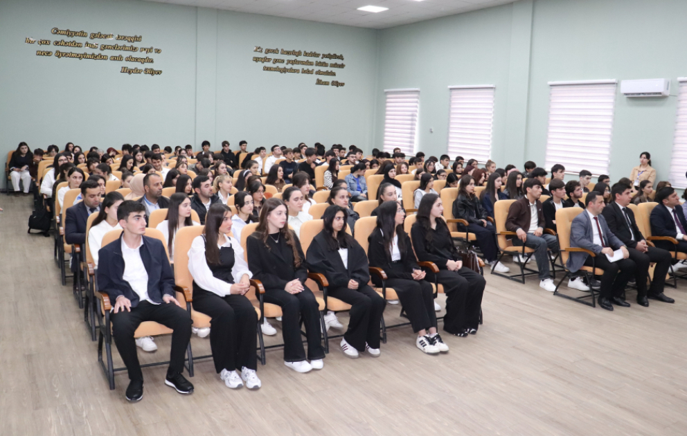 Qəbələdə müzakirələr: Peşə təhsilindən sahibkarlığa - gənclər üçün imkanlar və dövlət dəstəyi VİDEO