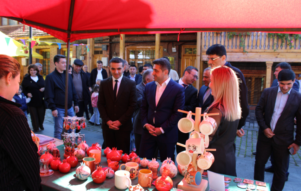 Qaxda “Şən Bazar” festivalı: rayonun turizm imkanları tanıdılır - Fotoreportaj VİDEO