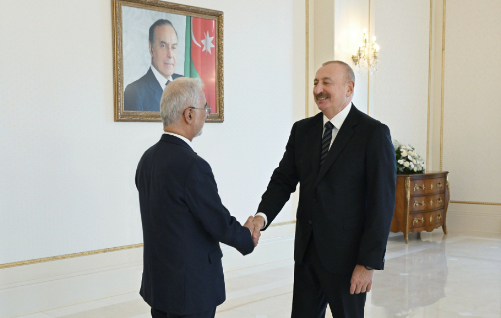 Prezident İlham Əliyev İranın daxili işlər nazirini qəbul edib VİDEO