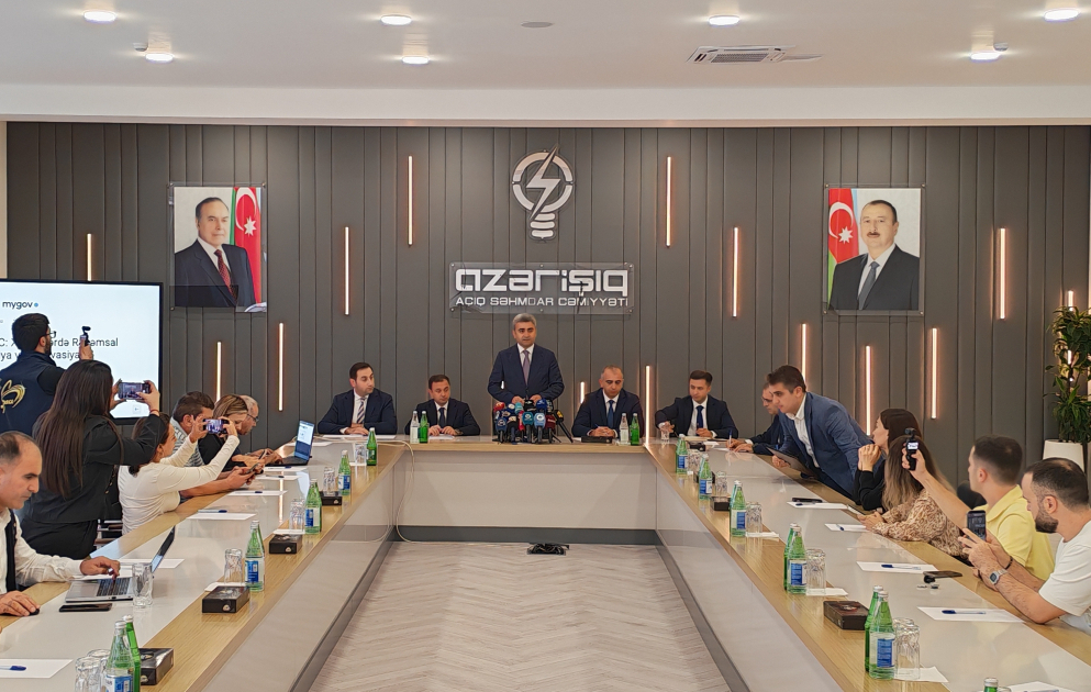 “Azərişıq” ASC-nin nümayəndələri Ağdamda mətbuat konfransı keçirib VİDEO