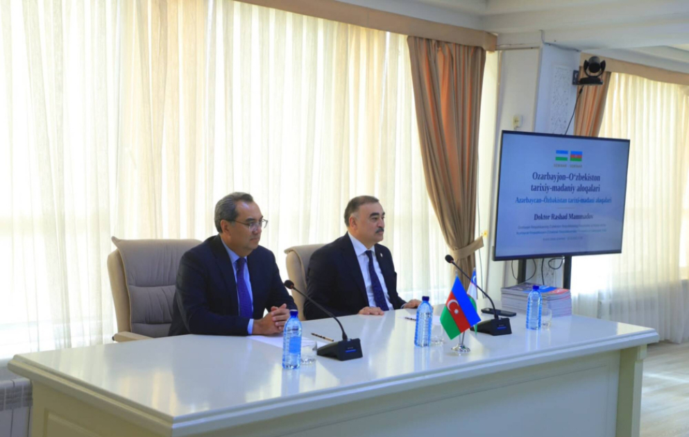 Богатое культурное наследие Азербайджана представлено студентам в Бухаре ВИДЕО