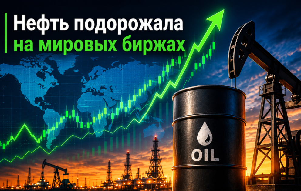 На мировых биржах нефть подорожала ВИДЕО