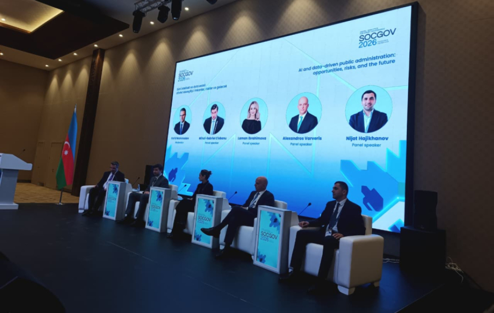 Xankəndidə süni intellekt və dataəsaslı dövlət idarəçiliyinin imkanları müzakirə olunub VİDEO