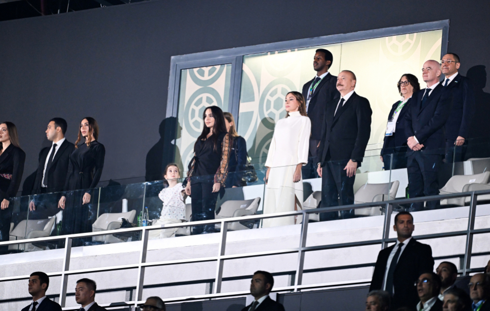 Le président Aliyev assiste à la cérémonie d’ouverture de la Coupe du monde et Festival U-15 de la FIFA MIS A JOUR VIDEO