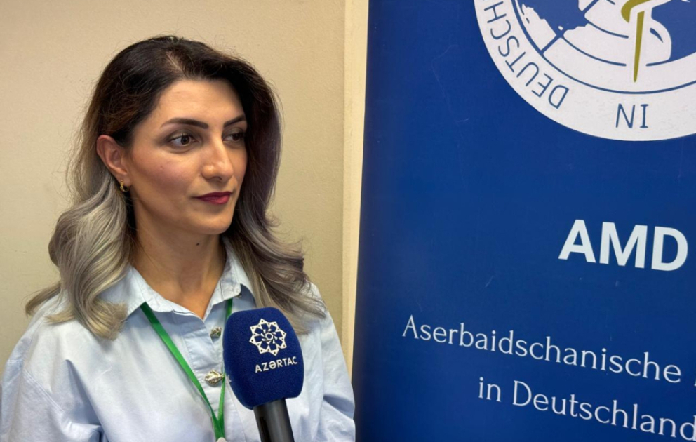 Həkim Mina Mustafayeva: Almaniyada Azərbaycanlı Tibb İşçiləri Birliyinin fəaliyyəti genişlənir VİDEO