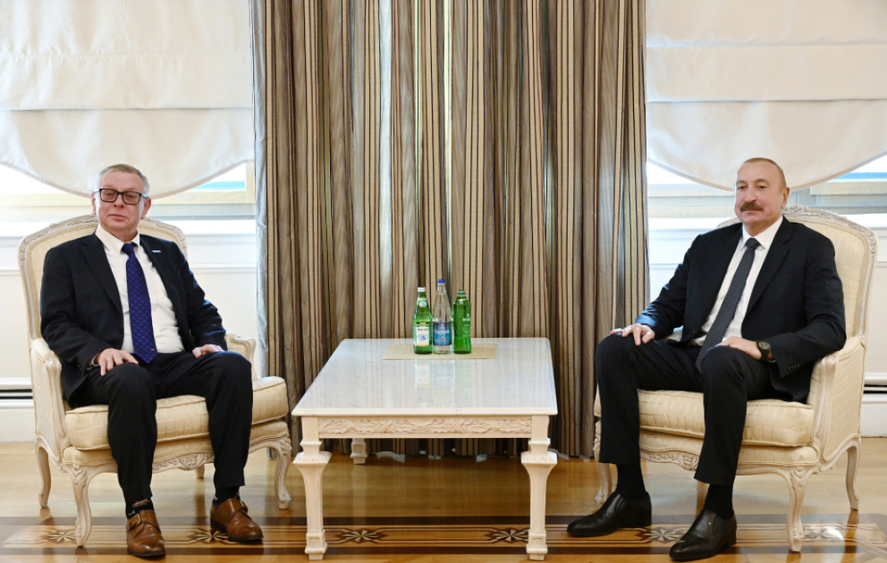 Le président azerbaïdjanais reçoit un représentant du Bureau de l’ONU pour la lutte contre le terrorisme