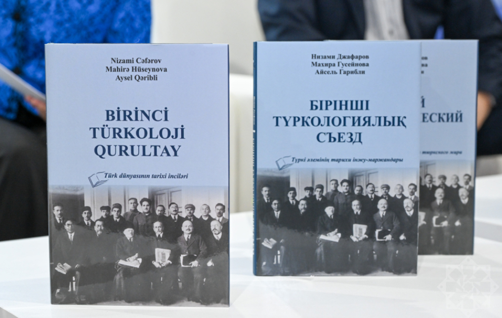 Birinci Türkoloji Qurultayın 100 illiyinə töhfə: Üçdilli yeni nəşr təqdim edilib VİDEO