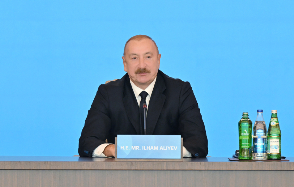 Azərbaycan Prezidenti: İkinci Qarabağ müharibəsi zamanı bütün etnik qrupların və dinlərin nümayəndələri bir “dəmir yumruq” kimi birləşdilər VİDEO