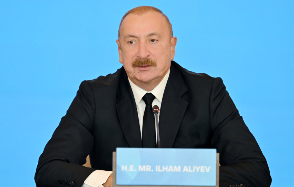 Azərbaycan Prezidenti: Müstəqil siyasətimiz bizə çox böyük hörmət qazandırıb VİDEO