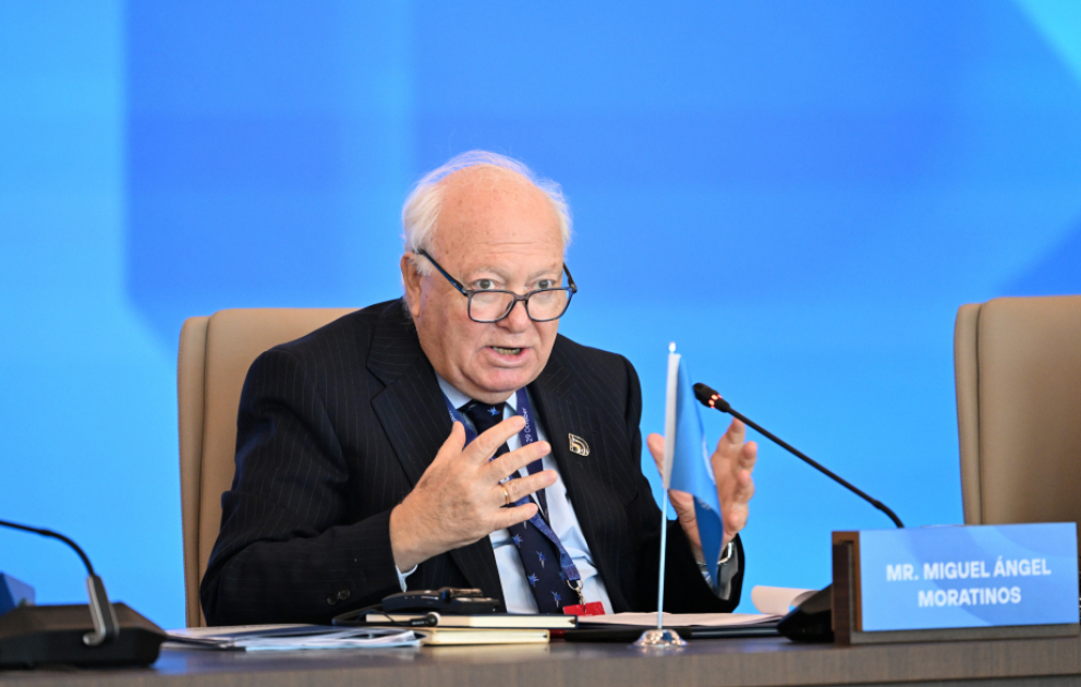 Migel Anxel Moratinos: Əsas məqsədimiz təşəbbüsləri birgə həyata keçirmək və əməkdaşlığı gücləndirməkdir VİDEO