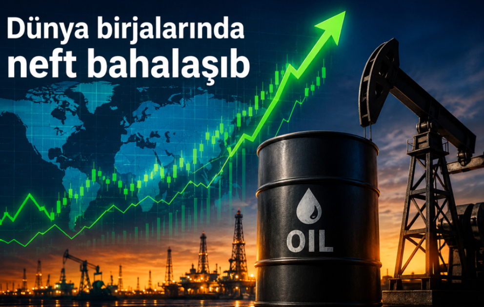 Birjalarda neft bahalaşıb VİDEO