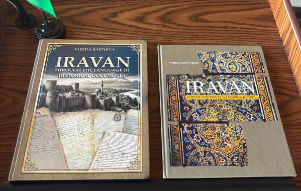 İrəvanın tarixinə dair iki kitab ABŞ Konqres Kitabxanasının kataloquna daxil edilib VİDEO